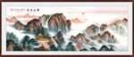 泰山风景画