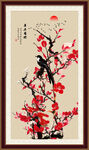 国画梅花