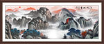 江山如画国画山水画