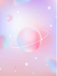 星球弥散光渐变背景