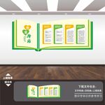 心灵港湾心理辅导室文化墙展板