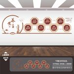养身文化墙展板海报挂图挂画