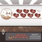 中医院养生馆文化形象背景墙