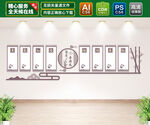 中华美德文化墙