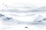 新中式背景墙
