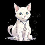 白色猫