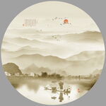 山水 