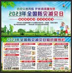 全国防灾减灾日展板宣传栏