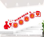 医院楼梯间文化墙图片