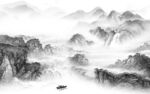 别墅 高端灰色山水 tIF分层