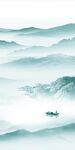 简约 现代玄关山水 tIF分层