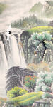 大气 山水意境玄关 tiF分层