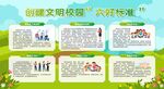 创建文明校园六个好标准