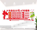 社会主义核心价值观户外文化墙
