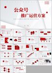公众号品牌战略推广方案ppt