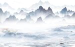新款 意境热门山水 tif分层