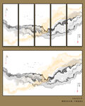 水墨山水画