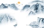 客厅 别墅爆款山水 TIF分层