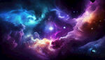 抽象背景 星空