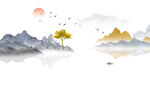 石纹山水