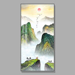 山水油画