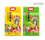 大米包装平面印刷图
