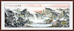 国画江山如画