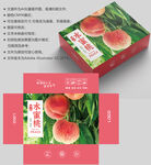 桃子包装 水蜜桃礼盒