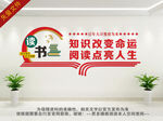 阅览室 文化墙