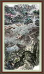 玄关山水画