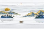 新中式山水画