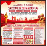安全月宣传栏