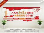 人民对美好生活的向往文化墙