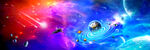 梦幻流星宇宙太空