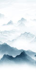 简约 爆款中式山水 tIF分层