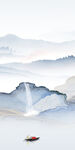 线条 玄关高端山水 tIF分层
