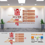 算好人生七笔账廉政文化墙