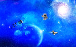 蓝色星空