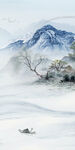 别墅 高端山水玄关 tIf分层