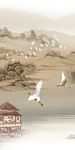 人气 山水高档玄关 TIf分层