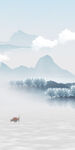 高端 简奢山水玄关 tiF分层