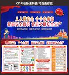 建筑工地安全生产月展板