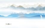 高档 中式最新山水 tIf分层