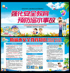 防溺水展板