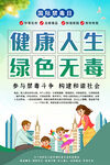 社区禁毒宣传海报