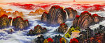 国画山水