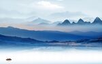沙发 新款背景山水 tIf分层