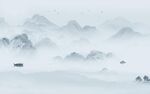 人气 中式最新山水 tiF分层