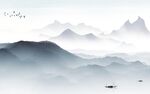 意境 简奢新款山水 tiF分层