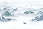 新中式山水